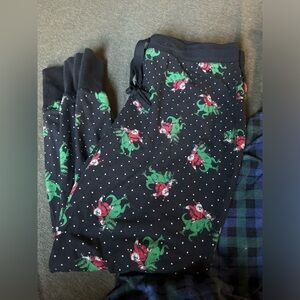 Torrid Sleep Pants- Santa riding Dinosaur